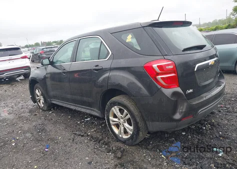 2016 Chevrolet Equinox Ls из США, поврежденный, VIN 2GNALBEK9G6334280